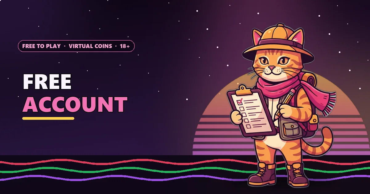 Cat adventurer ticking a checklist for the Register for Sagar Club page